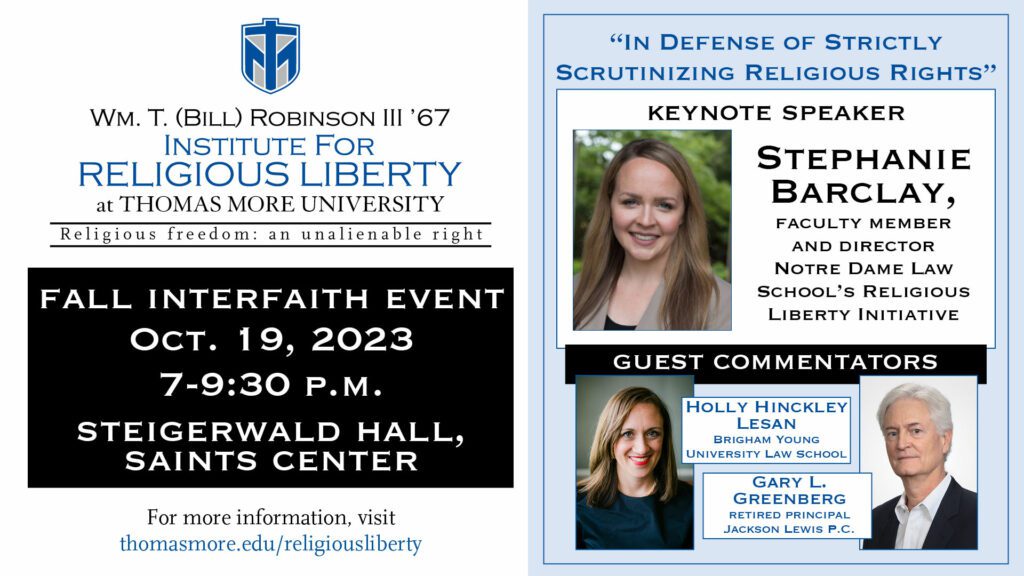 2023 Fall Interfaith Event
